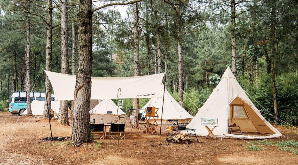 Lều của Naturehike dạng bell tent được ưa chuộng toàn thế giới