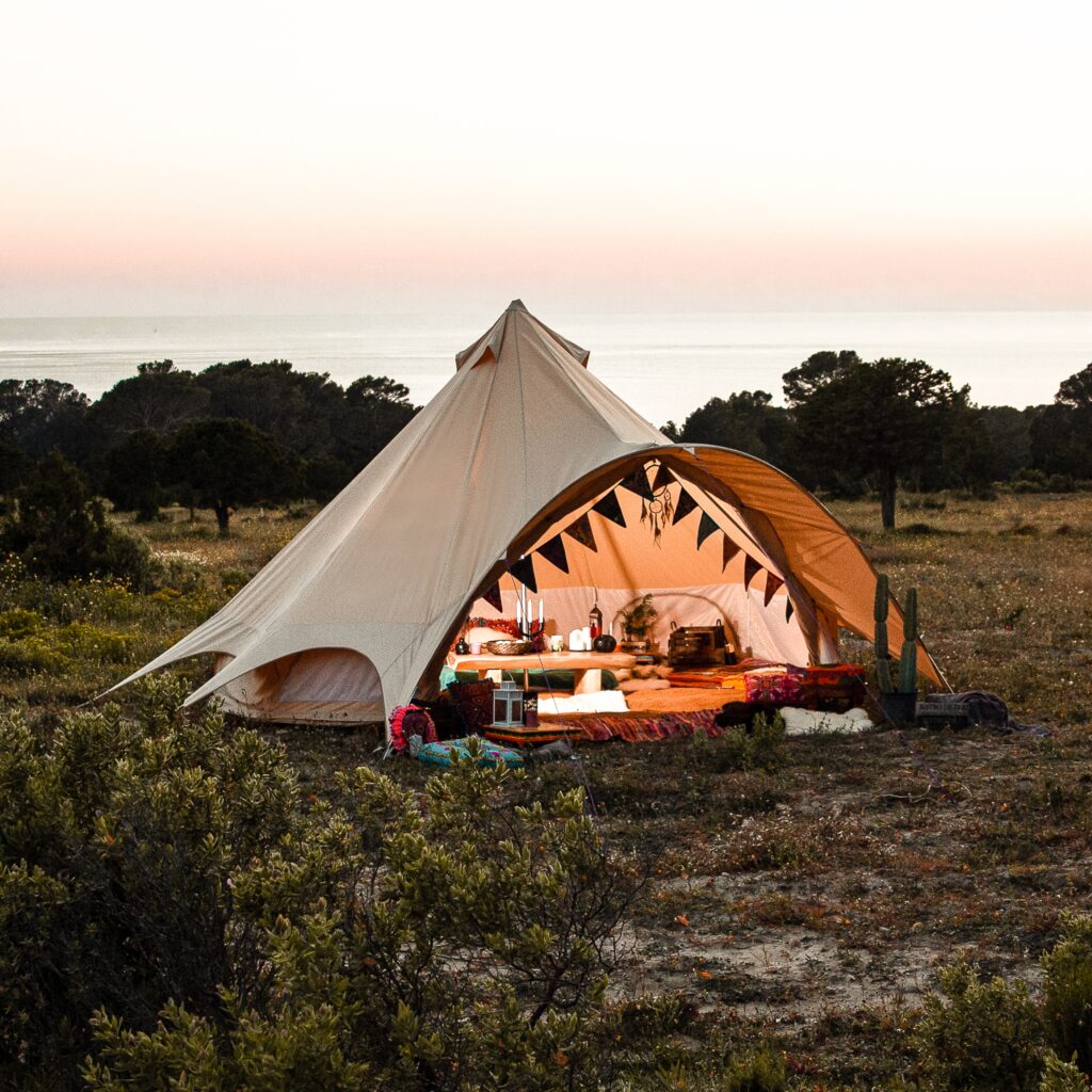 Lều glamping safari
